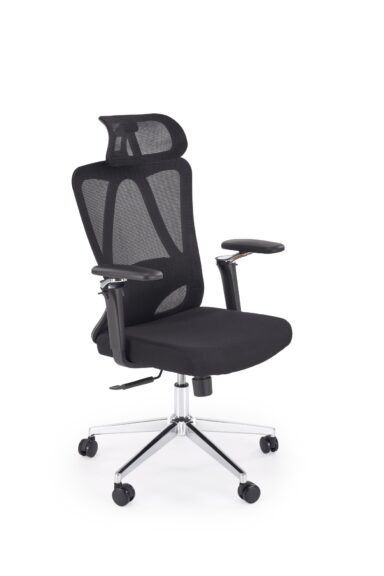 RUFINO fotel gabinetowy czarny