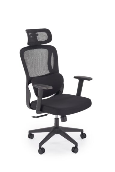 MATEUS fotel gabinetowy czarny