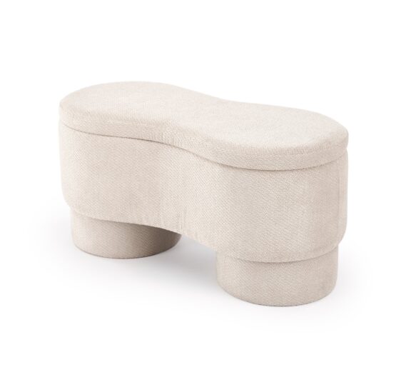 VIVA ławka z funkcją pojemnika beżowy