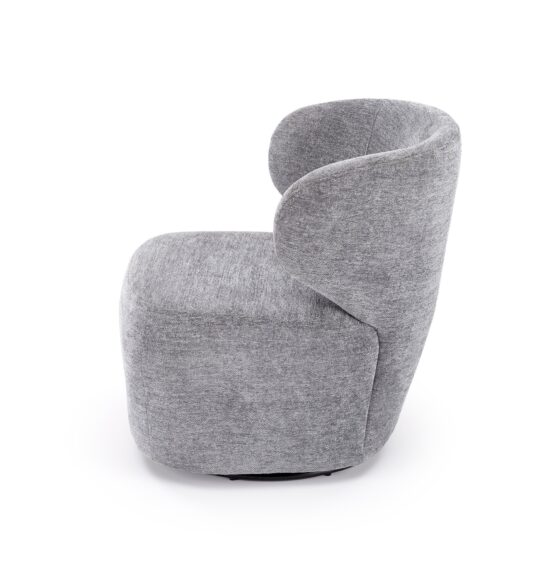 GLEN fotel wypoczynkowy popielaty