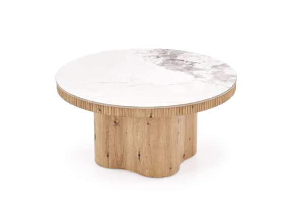 MAGNUM ława biały marmur / naturalny