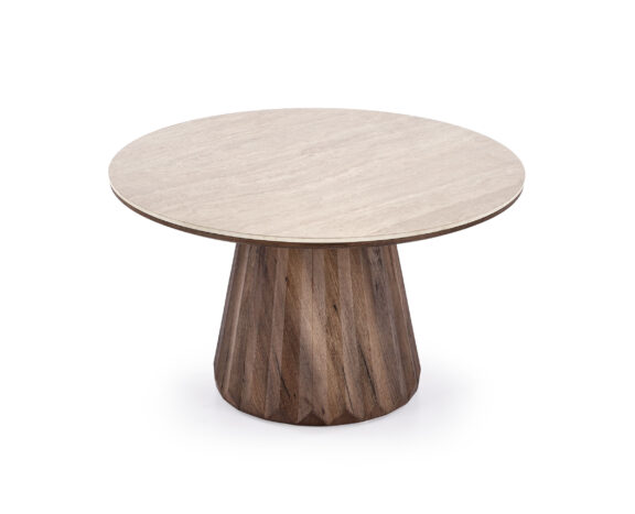 DIAVOLA ława trawertyn / orzechowy