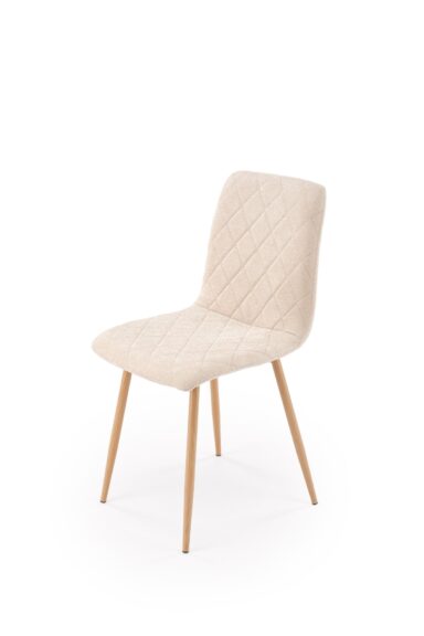 K525 WDF krzesło beżowy / naturalny