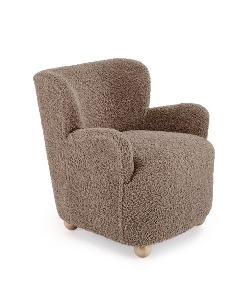 CLAUDIO fotel wypoczynkowy cappuccino