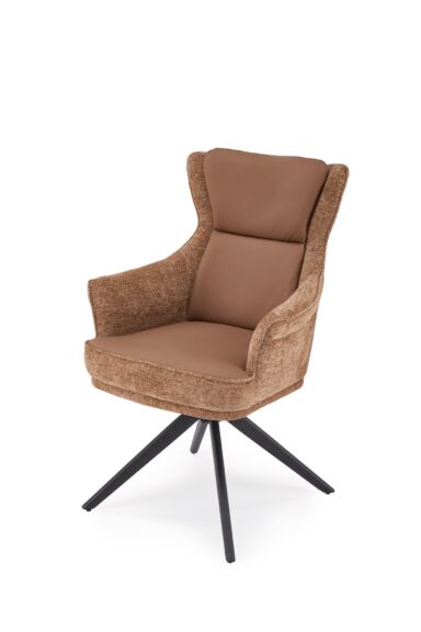 K611 krzesło brązowy