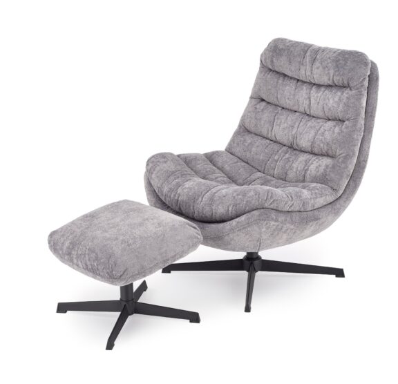 OLYMPIC fotel wypoczynkowy popiel