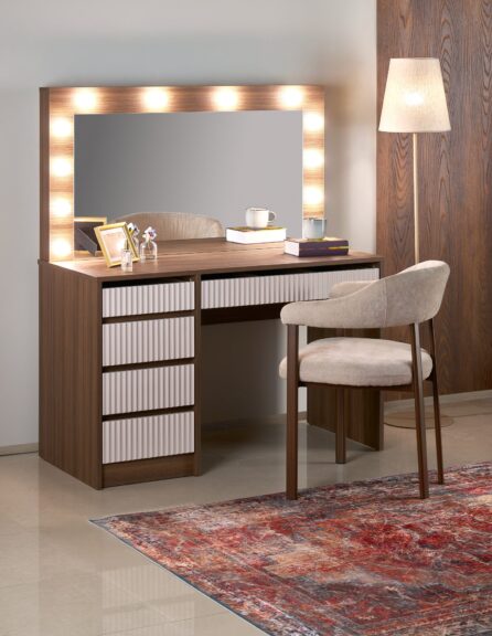 HOLLYWOOD 2 XL toaletka kaszmir / orzech