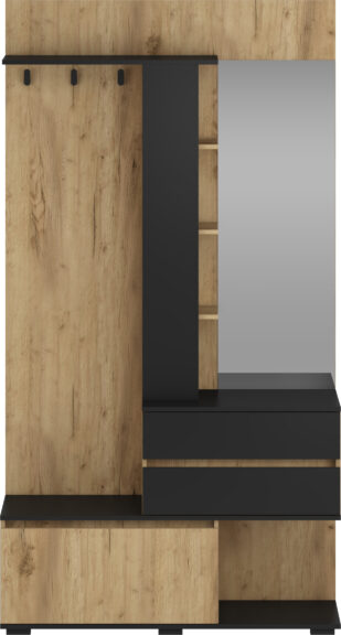 BAFRA przedpokój dąb złoty / czarny