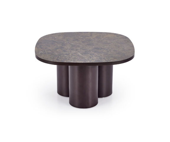 CORDINA ława brązowy marmur / brązowy