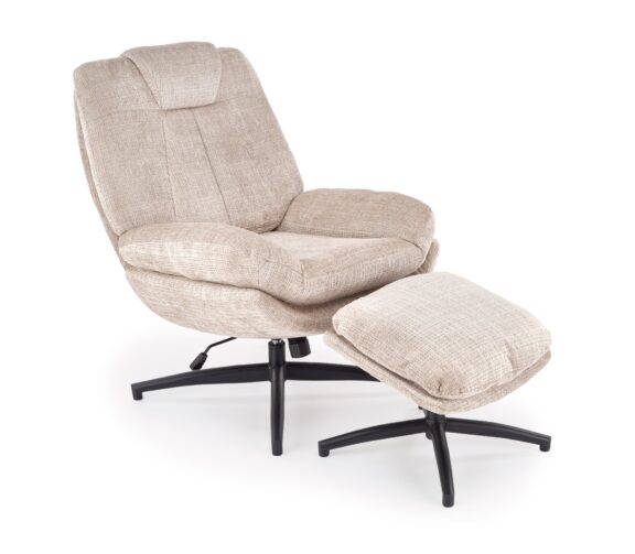 DECLAN fotel wypoczynkowy, beżowy