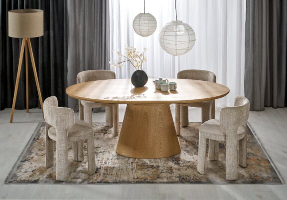 CALYPSO stół rozkładany, naturalny