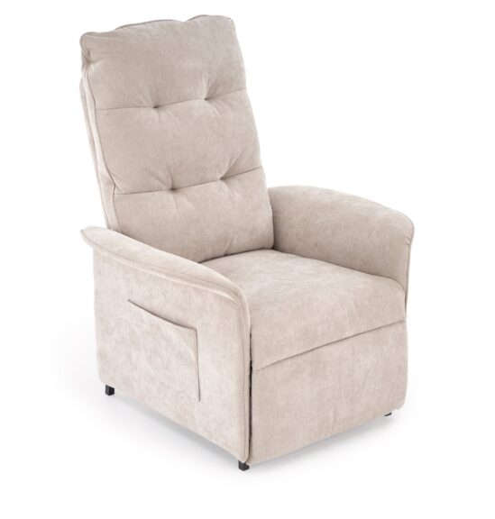 NAXOS fotel wypoczynkowy, beżowy