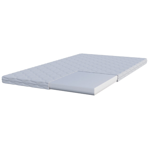 LARGO topper na łóżko 160, biały
