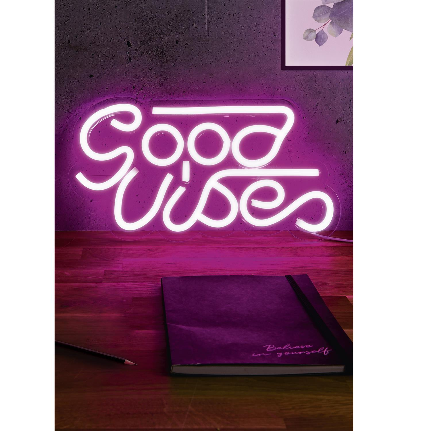Lampa Good Vibes Neon LED - obrazek 3