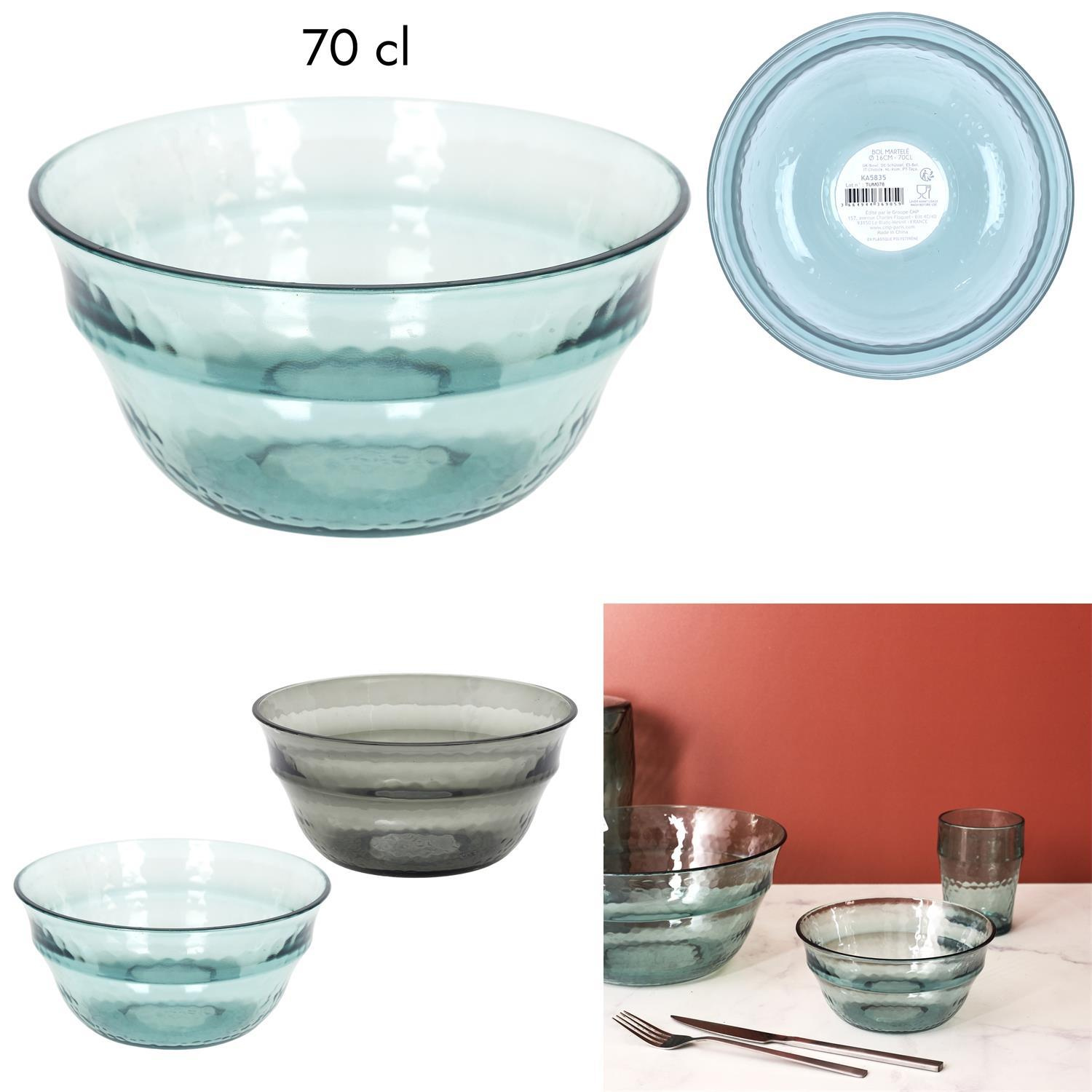 Miska Zekrit 700ml szara - obrazek 2