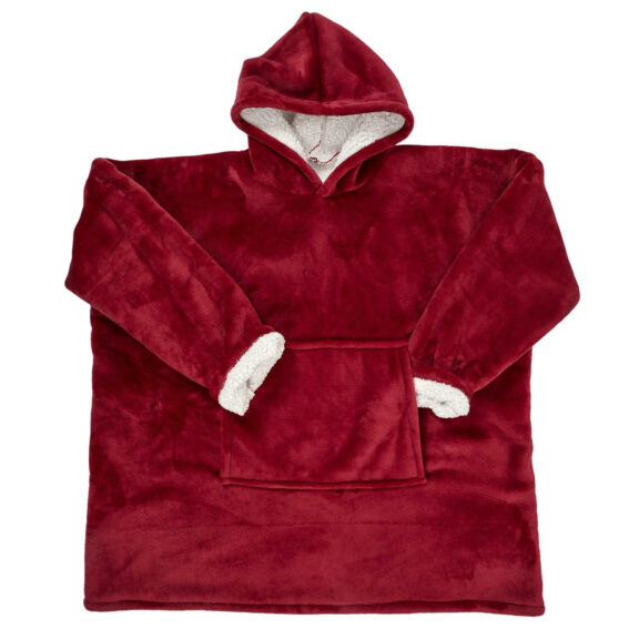 Bluza ocieplana szeroka/ snuddie