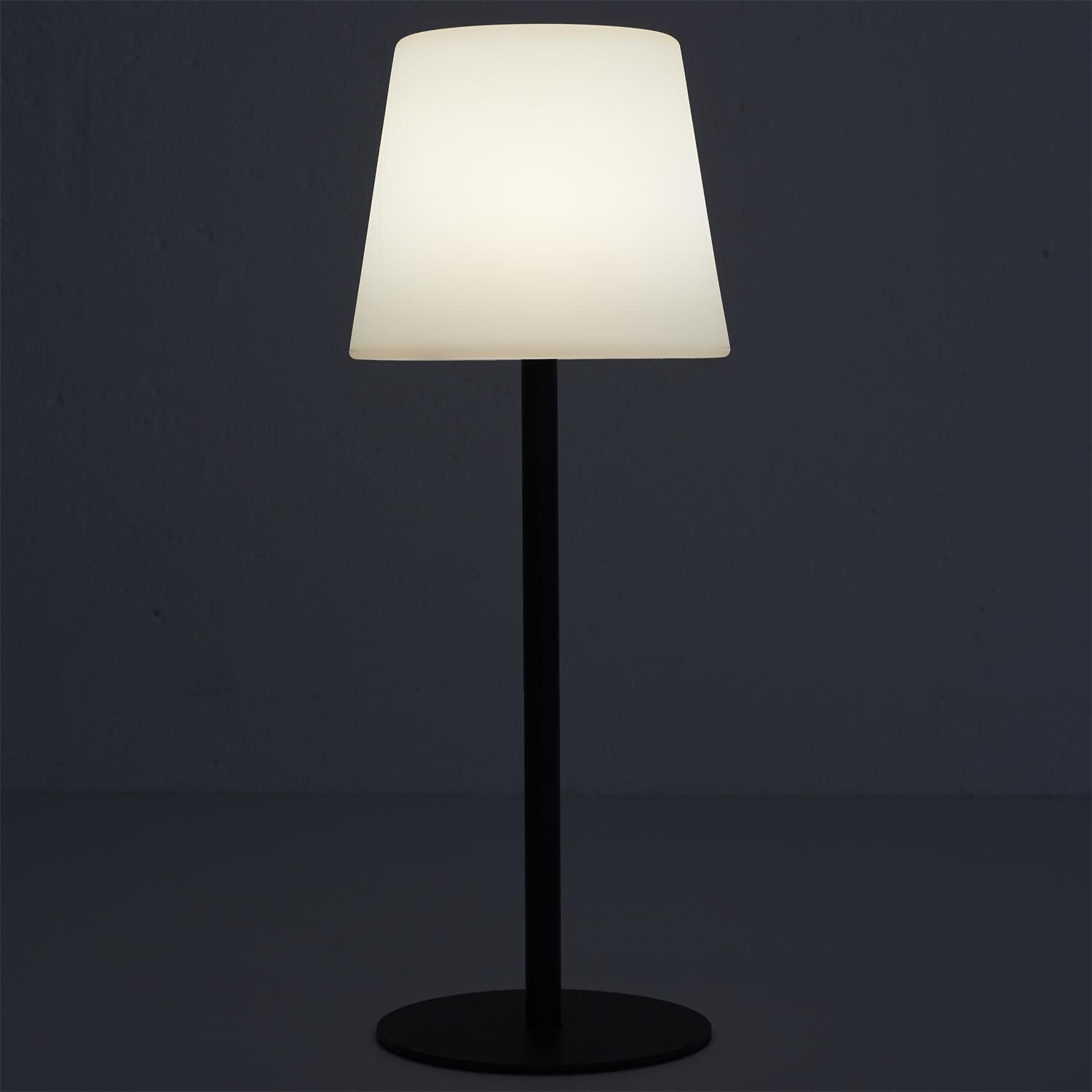 Lampa stołowa USB czarna - obrazek 5