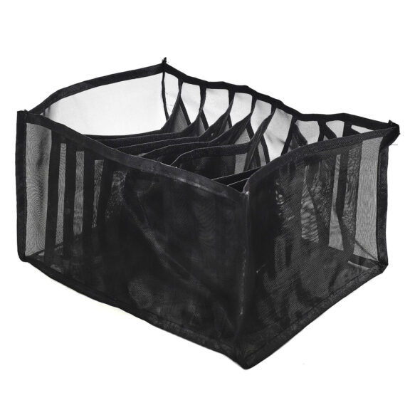 Organizer do szuflady na odzież czarny