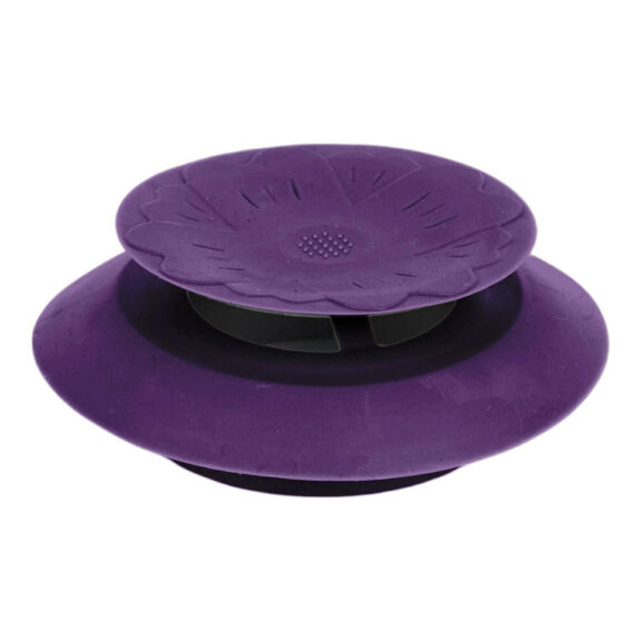 Korek do zlewu silikonowy fioletowy