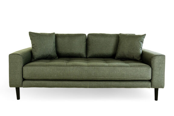 Sofa Lido 2,5 oliwkowa zieleń/ nogi