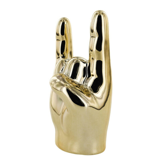 Dekoracja, figurka Dłoń mała Rock and