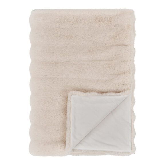 Koc/Pled Galena 130x180cm biały