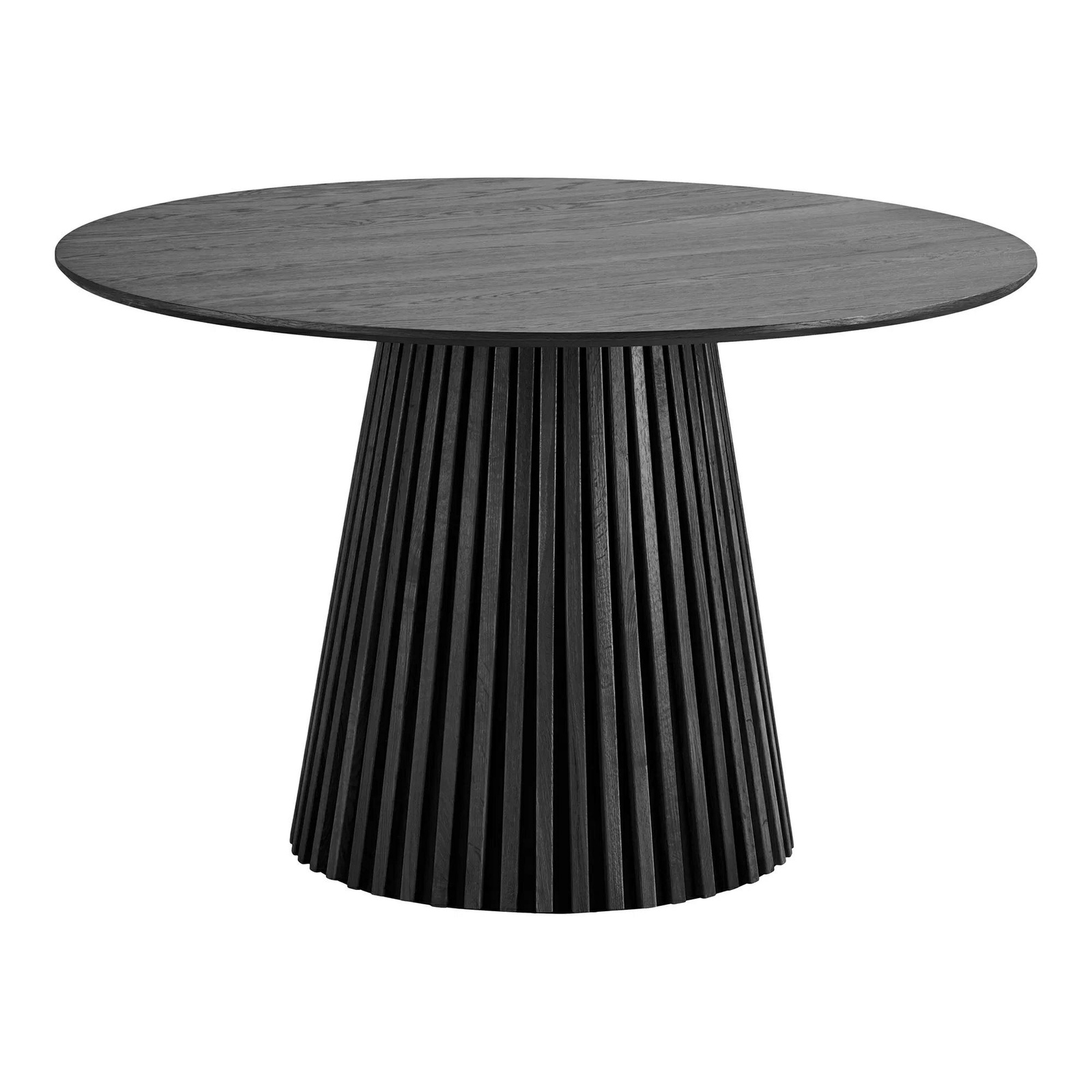 Stół okrągły Osaka 120cm dąb czarny