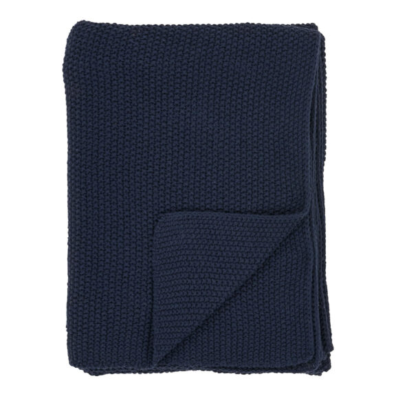 Koc/pled Santos 130x170cm granatowy