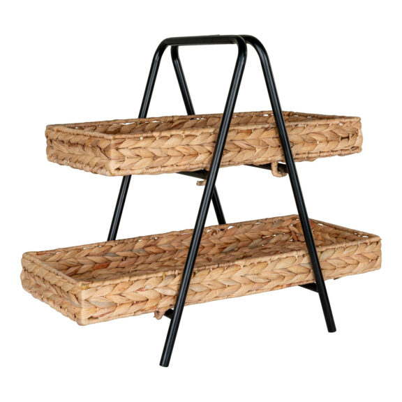 Taca Alfaro dwupoziomowa hiacynt/ czarna