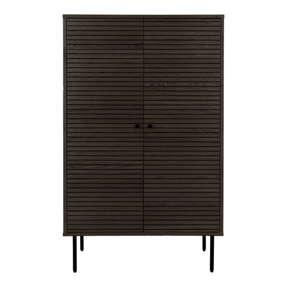 Komoda Kyoto wysoka 2 drzwi, fornir