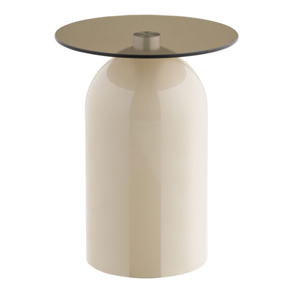 Stolik Ravello szkło hartowane/metal,