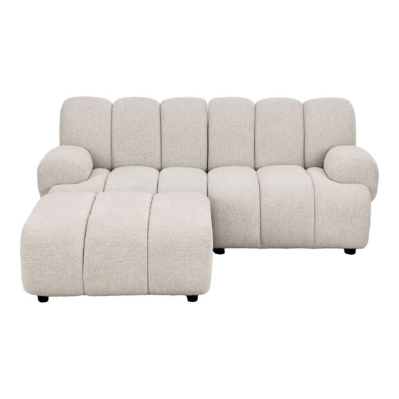 Sofa modułowa Taza 2,5-osobowa z pufem
