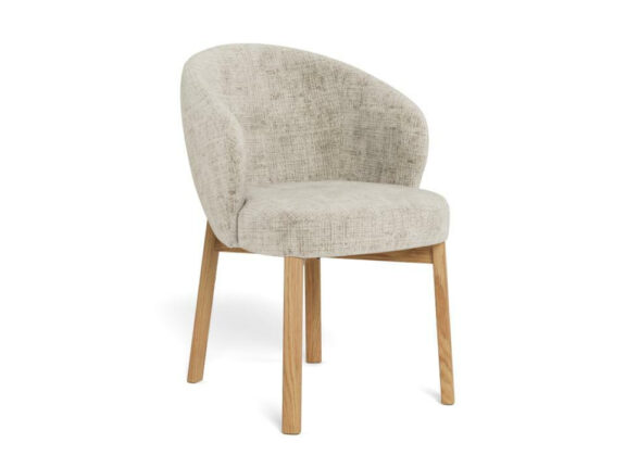 Krzesło Darlene wood dąb/beżowe Juto 4