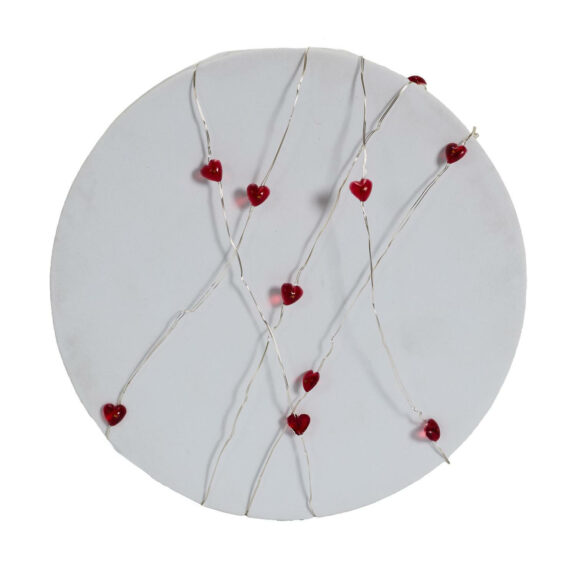Girlanda 20 LED Serca
