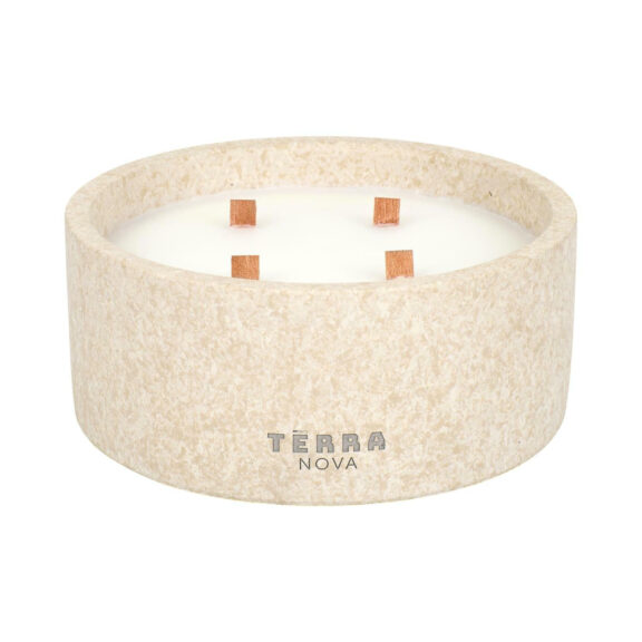 Świeca Terra nova 4 knoty beżowa 19cm