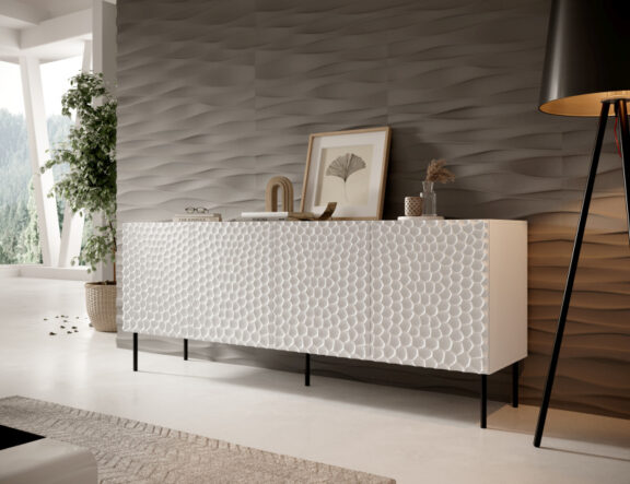 HOLE KOMODA 190 biały mat/ biały mat