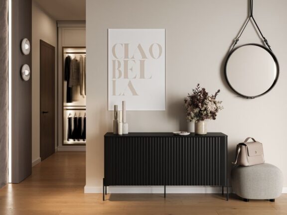 VERA komoda 150 czarny