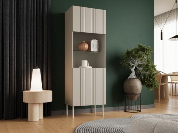 ISLA witryna 60 beż mat