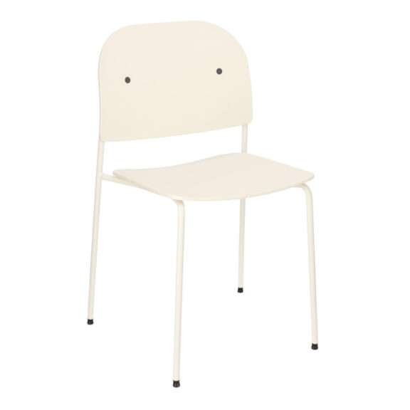 Krzesło Ravio biało-kremowe