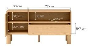 SZAFKA RTV SANDEN SN-5 - obrazek 3
