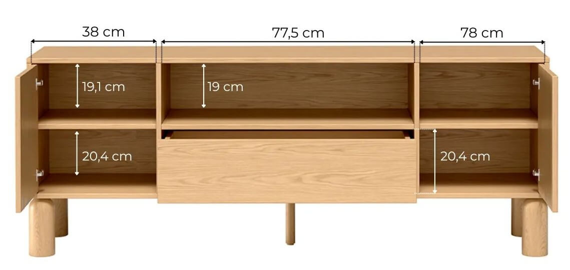 SZAFKA RTV SANDEN SN-6 - obrazek 3