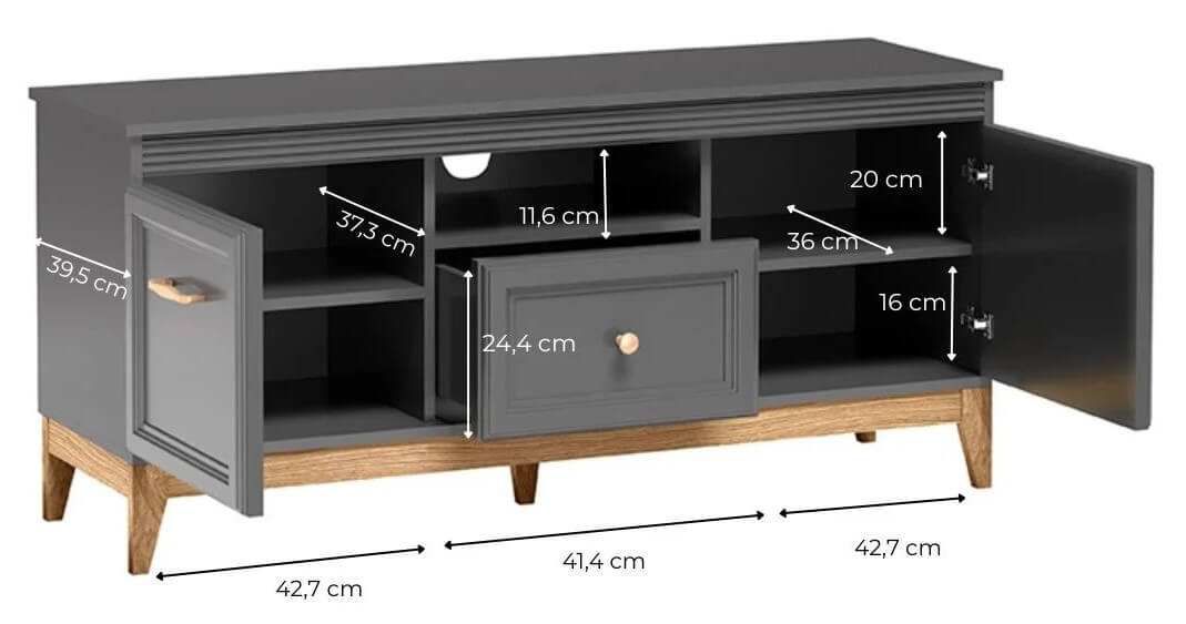 SZAFKA RTV TERRA TA-8 - obrazek 4