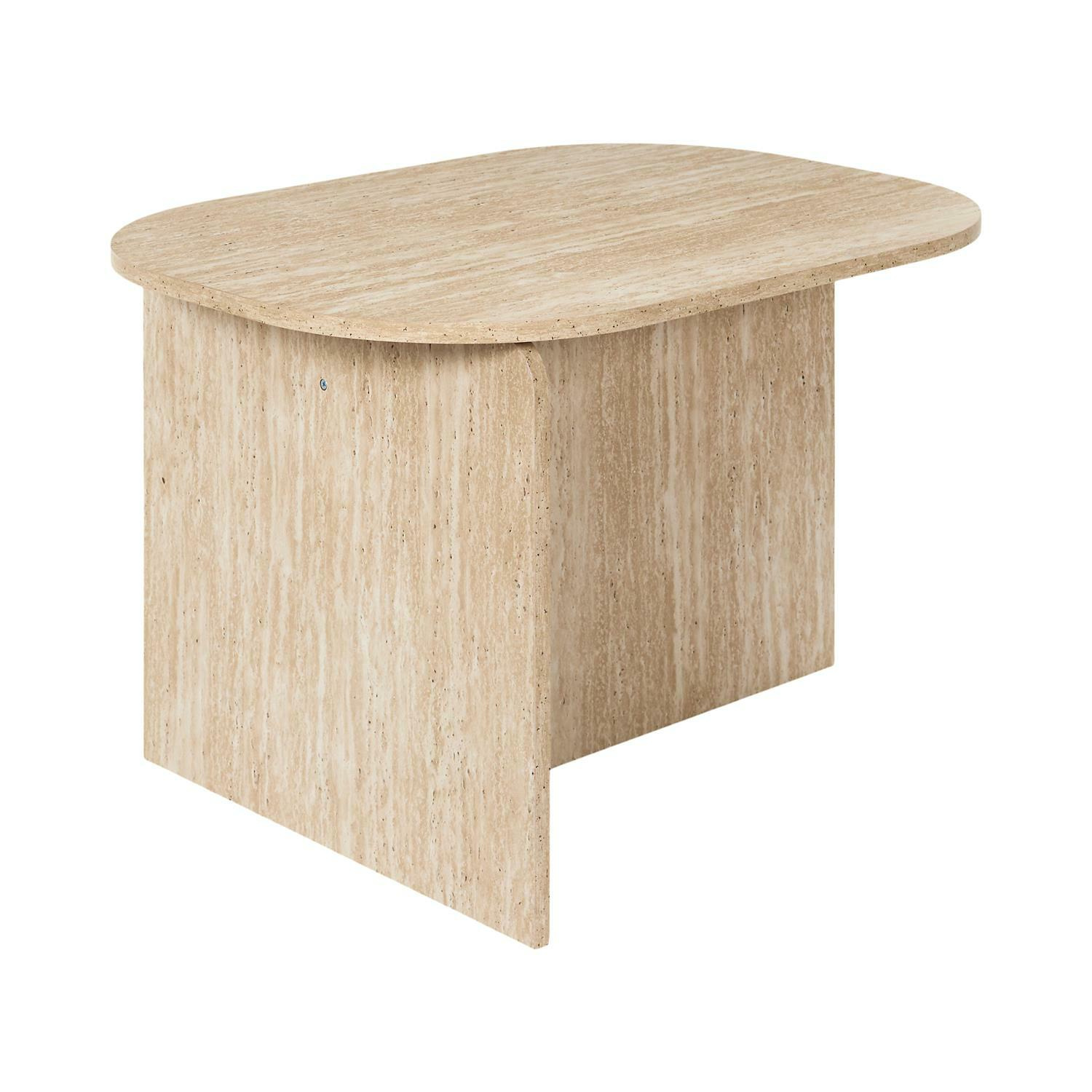 Stolik kawowy Umor 45cm trawertyn - obrazek 7