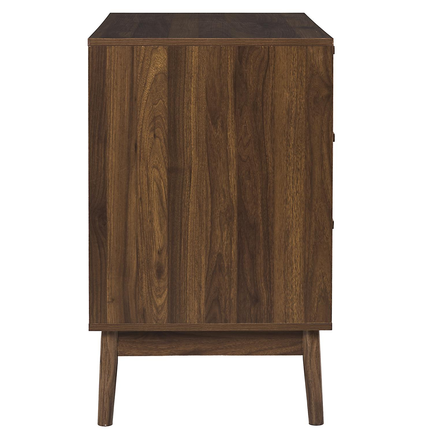 Komoda Maroon 3 szuflady orzech - obrazek 6
