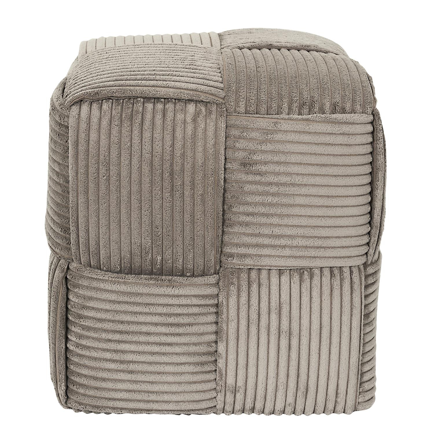 Pufa Scott sztruks szara - obrazek 4