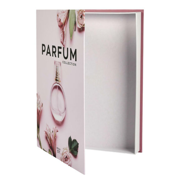 Pudełko książka Parfum różowa