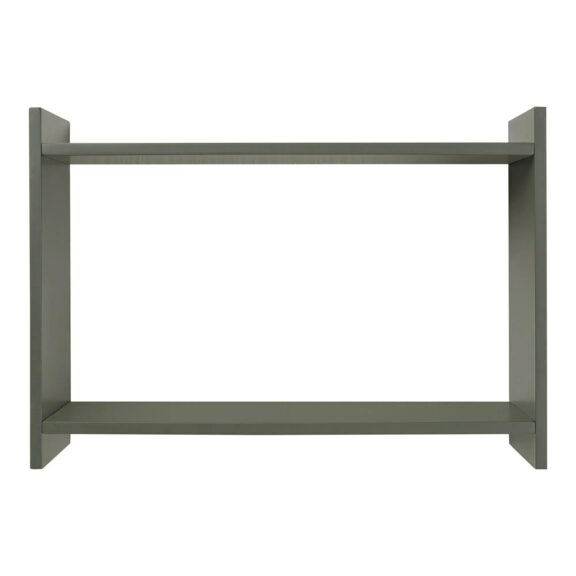 Półka ścienna Bamberg zielona 50x14,5x35