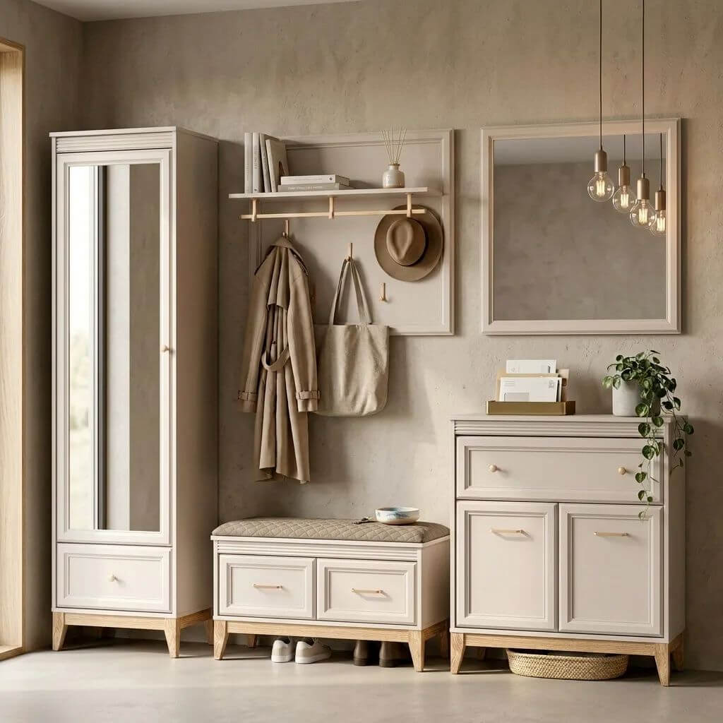 PÓŁSZAFA Z LUSTREM WINDSOR W-18 - obrazek 10