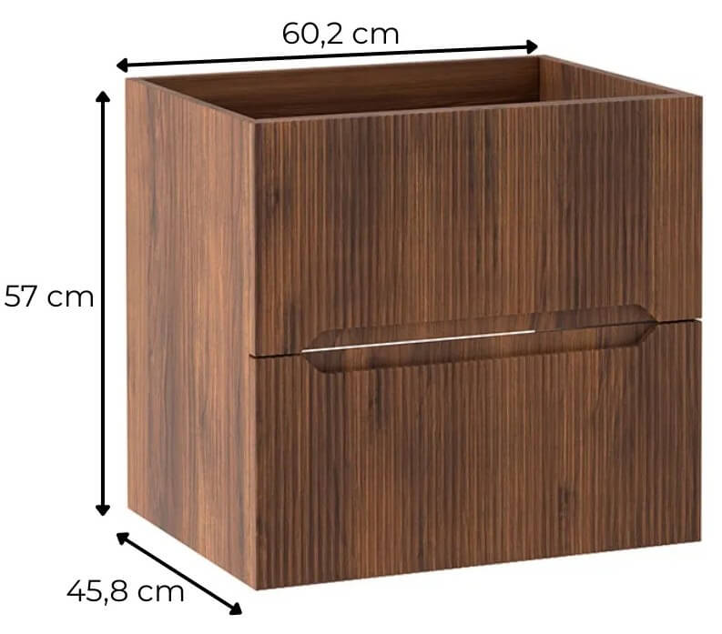 SZAFKA POD UMYWALKĘ NOVO 60 - obrazek 3