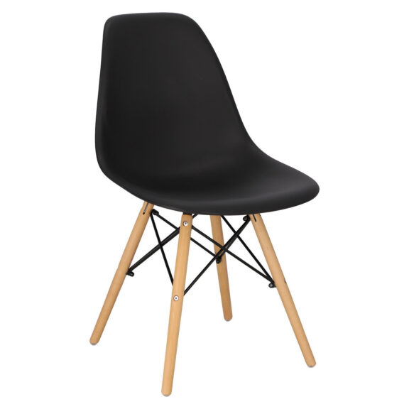 Krzesło Simplet P016W basic czarne